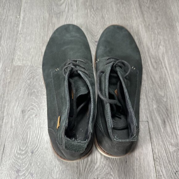 Reef Voyage Chukka Boot Men\'s Sz 12  US Black Leather Casual Comfort